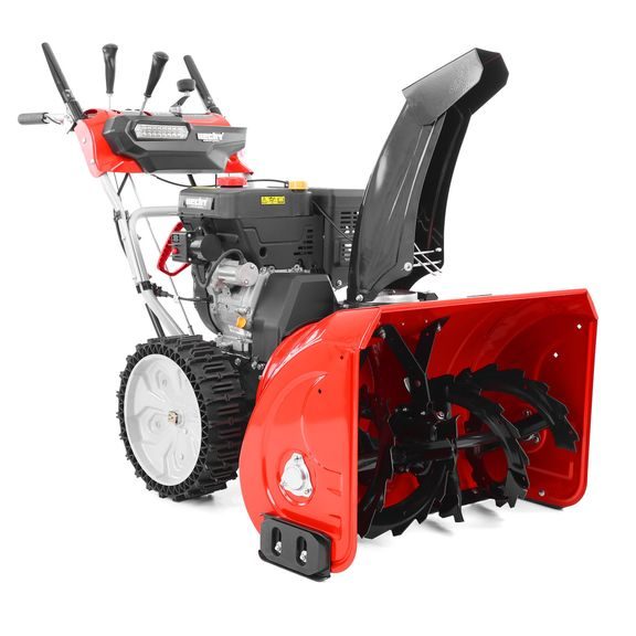 Two-Stage Petrol Snow Blower with Drive - HECHT 9676