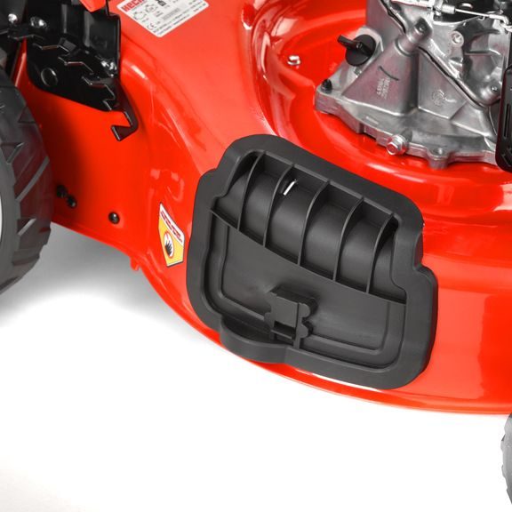 Petrol lawn mower with self propelled system - HECHT 547 SWR 5 in 1