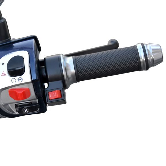 Retro look e-scooter - HECHT CITIS BLUE