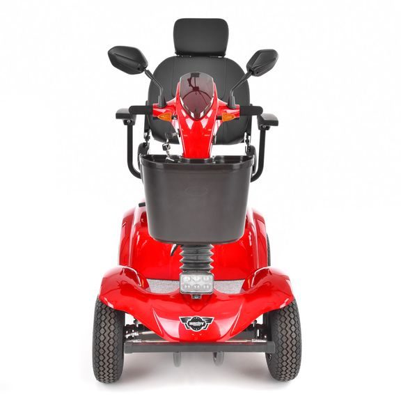 Electric mobility scooter - HECHT WISE RED