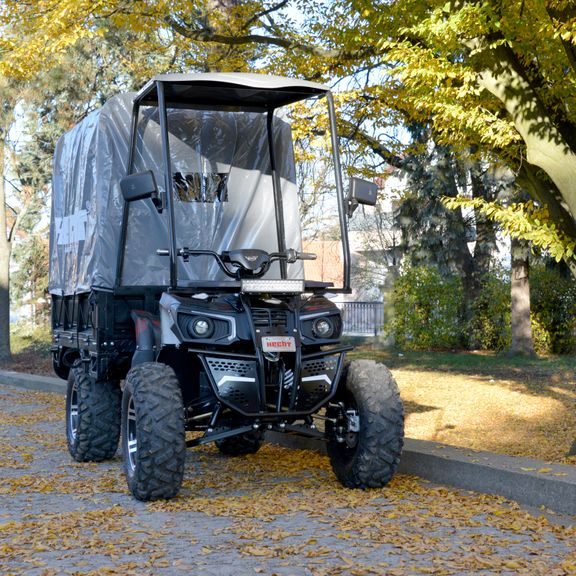 Cordless cargo quadricycle - HECHT CARGO