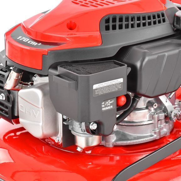 Petrol lawn mower with self propelled system - HECHT 550 SW