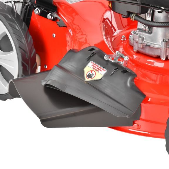 Petrol lawn mower with self propelled system - HECHT 551 BS 5 in 1