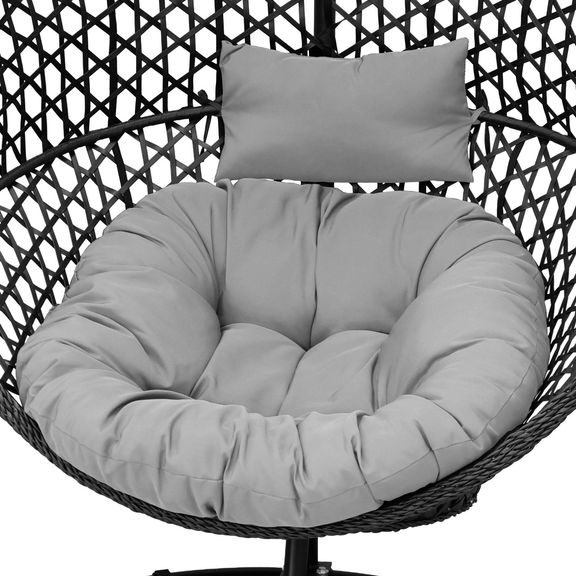 Garden Folding Rocking Chair HECHT VICKY BLACK