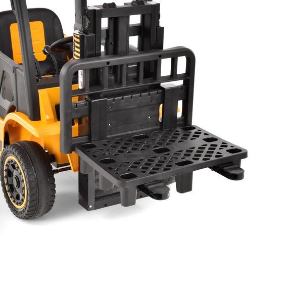 Accu forklift for kids - HECHT 52108 YELLOW