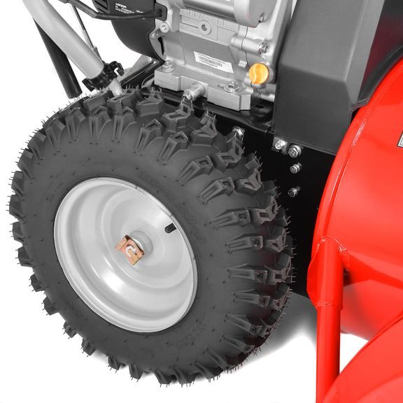 Petrol snow blower with self propelled system - HECHT 9542 SQ