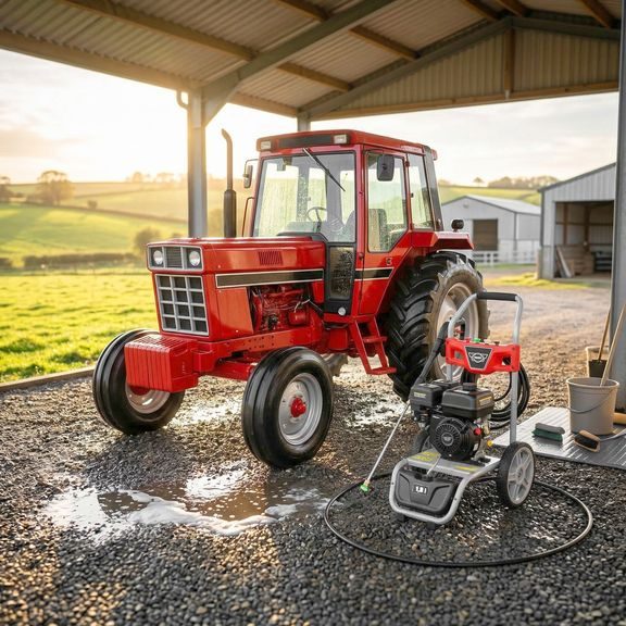 High-Pressure Gasoline Pressure Washer - HECHT 3231