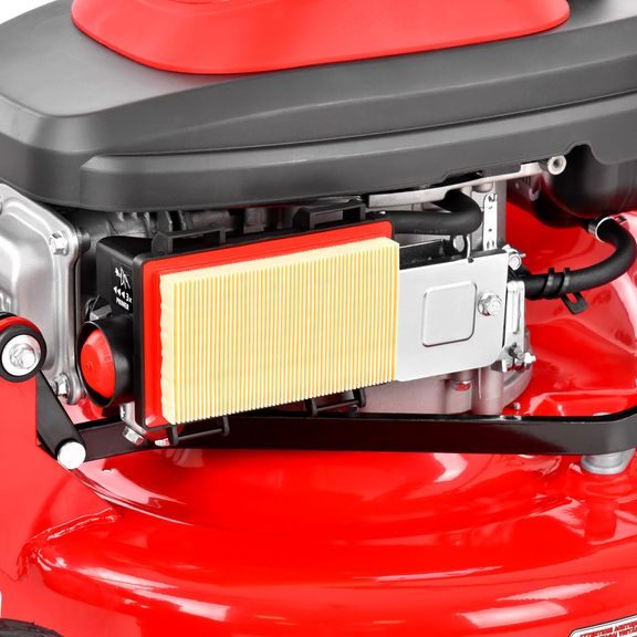 Petrol lawn mower with self propelled system - HECHT 551 XR 5 in 1