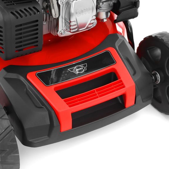 Petrol lawn mower with self propelled system - HECHT 551 SXE 5 in 1