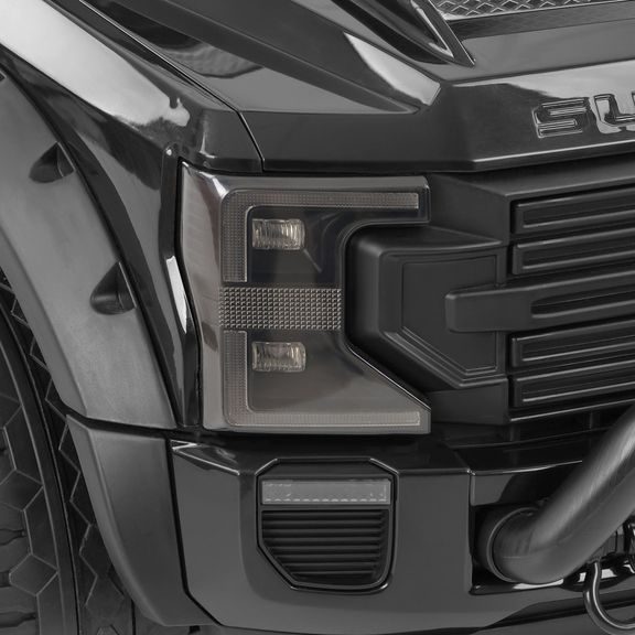 Children's cordless car - FORD F450 BLACK