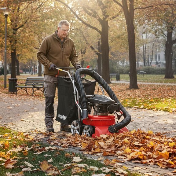 Petrol vacuum cleaner / blower - HECHT 8514