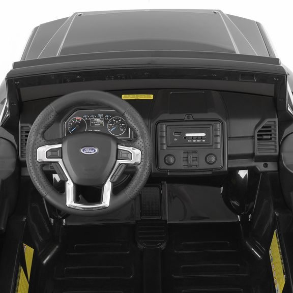 Children's cordless car - FORD F450 BLACK