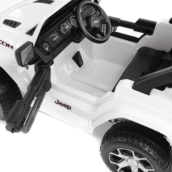 Accu car for kids - Jeep Wrangler Rubicon White