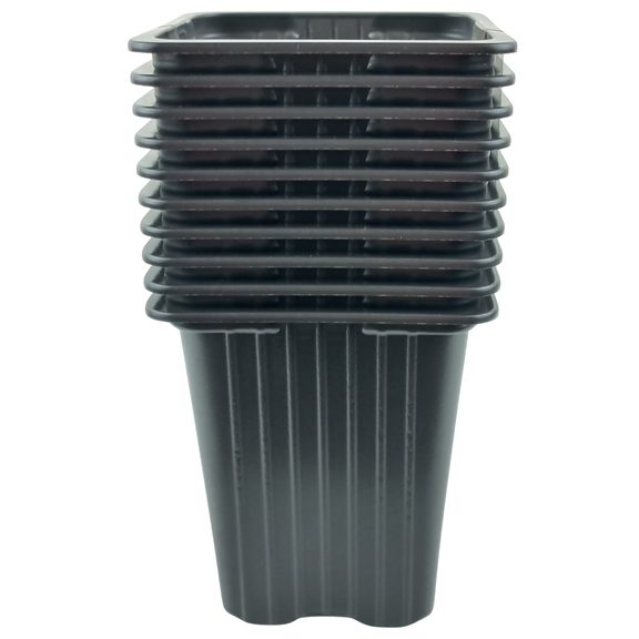 Container soft quality 7x7x8 cm - 10 pcs