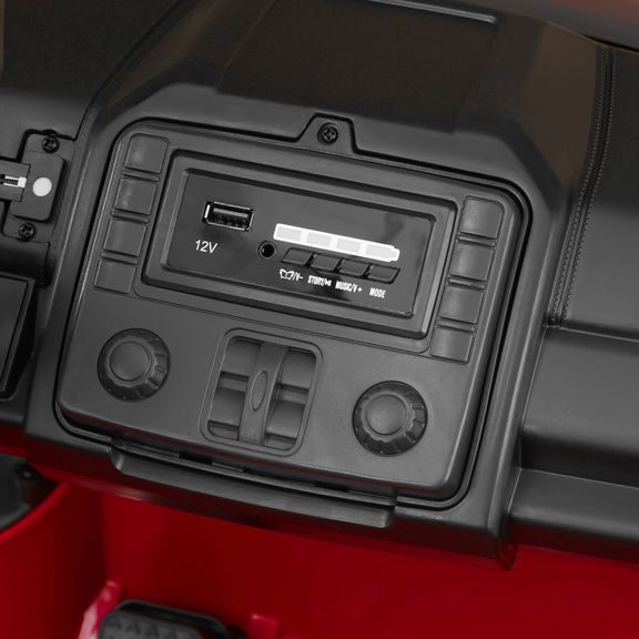 Children's cordless car - FORD F450 RED