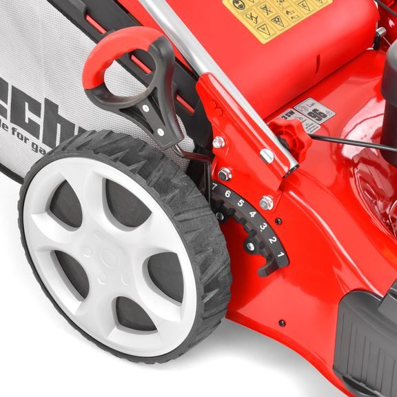 Petrol lawn mower with self propelled system - HECHT 543 SW