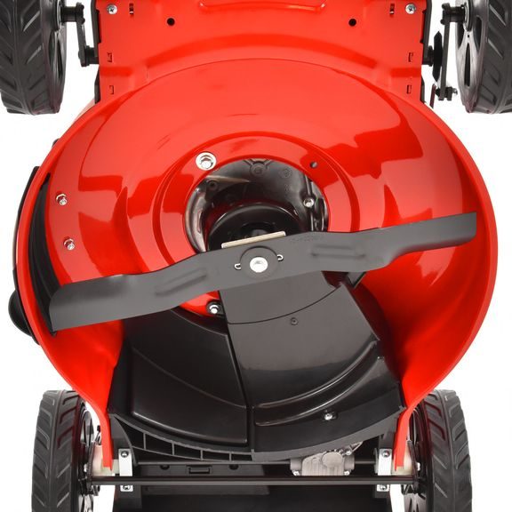 Petrol lawn mower with self propelled system - HECHT 551 BS 5 in 1