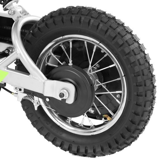 Battery-Powered Mini Motorcycle - HECHT 54300 GREEN