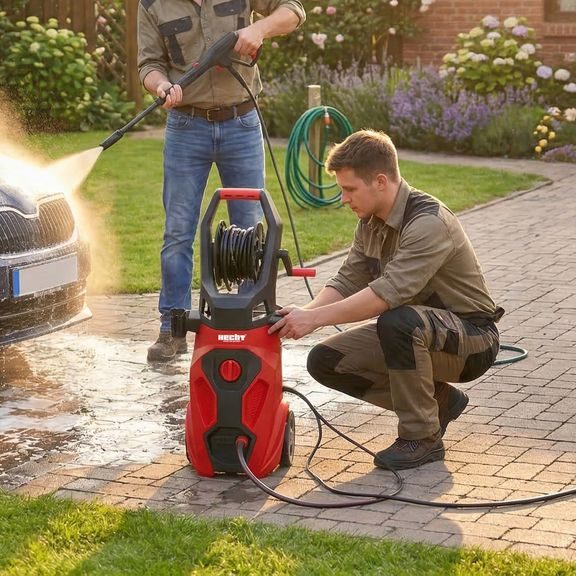 High-Pressure Washer - HECHT 334