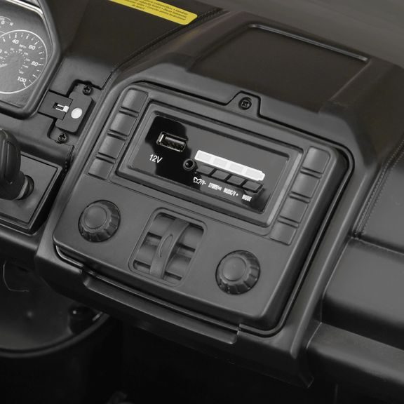 Children's cordless car - FORD F450 BLACK