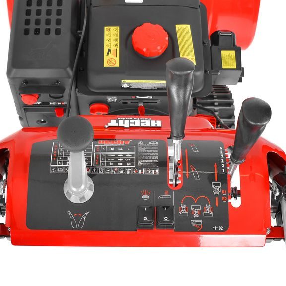 Petrol snow blower with self propelled system - HECHT 9534 SQ