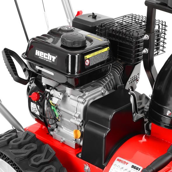 GASOLINE SNOW BLOWER - HECHT 9661