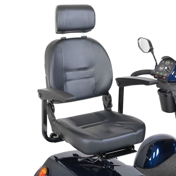 ELECTRIC MOBILITY SCOOTER - HECHT WISE BLUE