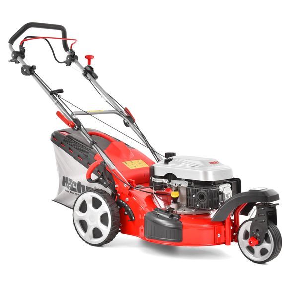 PETROL LAWN MOWER WITH SELF PROPELLED SYSTEM - HECHT 5483 SW 5 IN 1