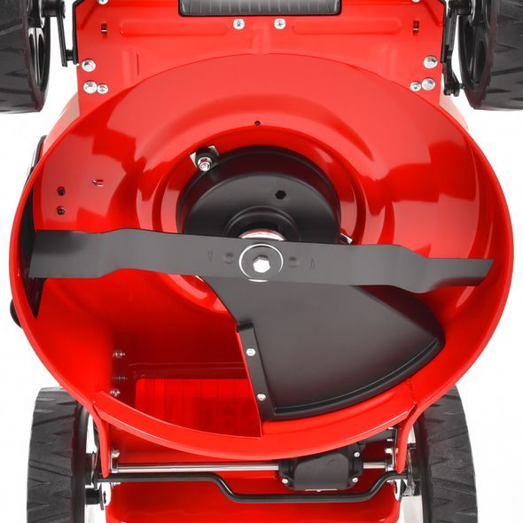 PETROL LAWN MOWER WITH SELF PROPELLED SYSTEM - HECHT 553 SW 5 IN 1