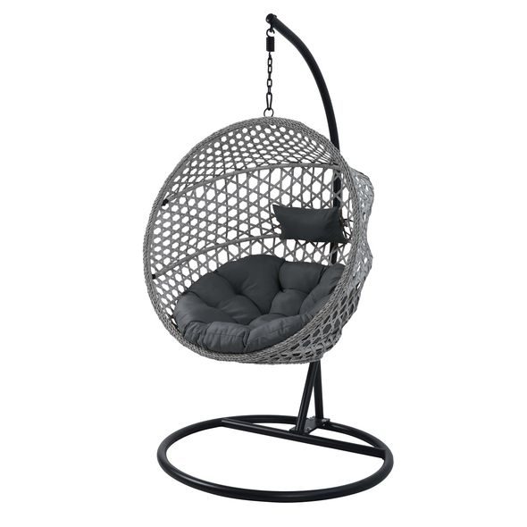 GARDEN FOLDING ROCKING CHAIR - HECHT VICKY GREY