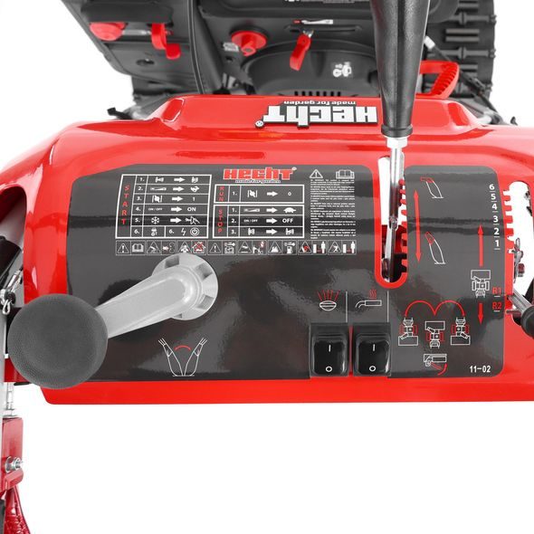 GASOLINE SNOW BLOWER - HECHT 9334 SQ