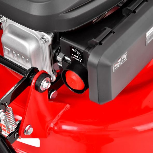 PETROL LAWN MOWER WITH SELF PROPELLED SYSTEM - HECHT 551 XR 5 IN 1