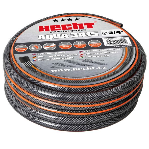 THREE-LAYER GARDEN HOSE - HECHT AQUA 3415