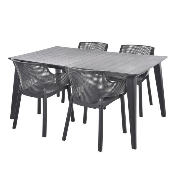 GARDEN FURNITURE SET - HECHT ELISA  GRAPHITE 4