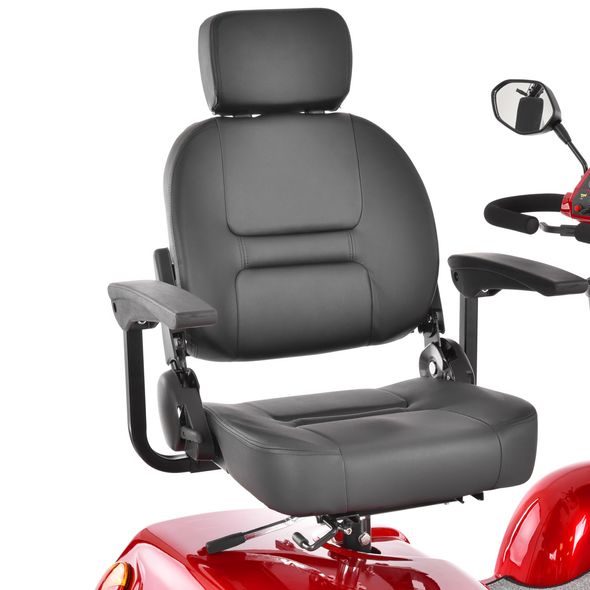 ELECTRIC MOBILITY SCOOTER - HECHT WISE RED