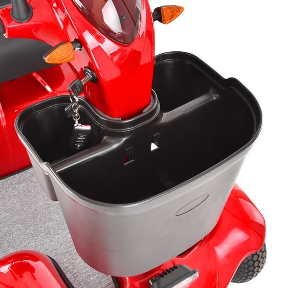 ELECTRIC MOBILITY SCOOTER - HECHT WISE RED