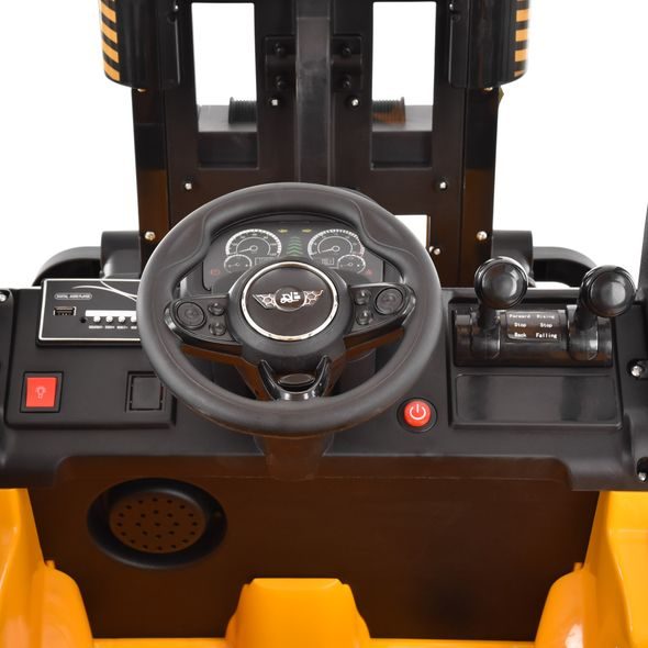 ACCU FORKLIFT FOR KIDS - HECHT 52108 YELLOW