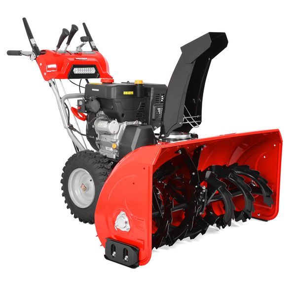 PETROL SNOW BLOWER WITH SELF PROPELLED SYSTEM - HECHT 9542 SQ