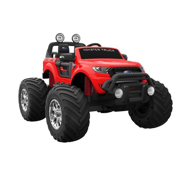 ACCU CAR FOR KIDS - FORD RANGER MONSTER TRUCK RED