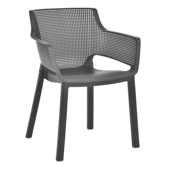 GARDEN CHAIR - HECHT ELISA GRAPHITE CHAIR