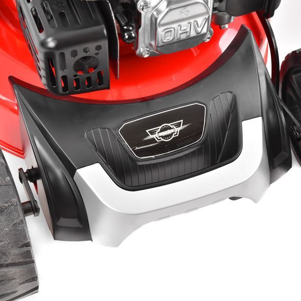 PETROL LAWN MOWER WITH SELF PROPELLED SYSTEM - HECHT 548 SW 5 IN 1