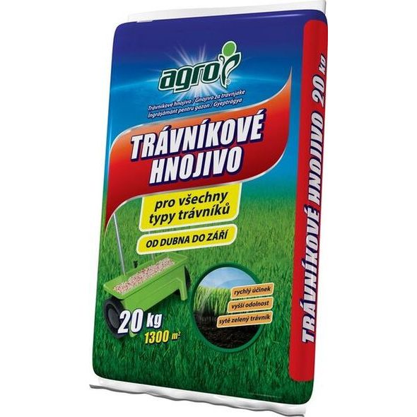 Agro Travnikove Hnojivo (agro travníkové hnojivo, Naše agro, odolnost vůči, travníkové hnojivo, 2-3krát ročně) Agro Travnikove Hnojivo