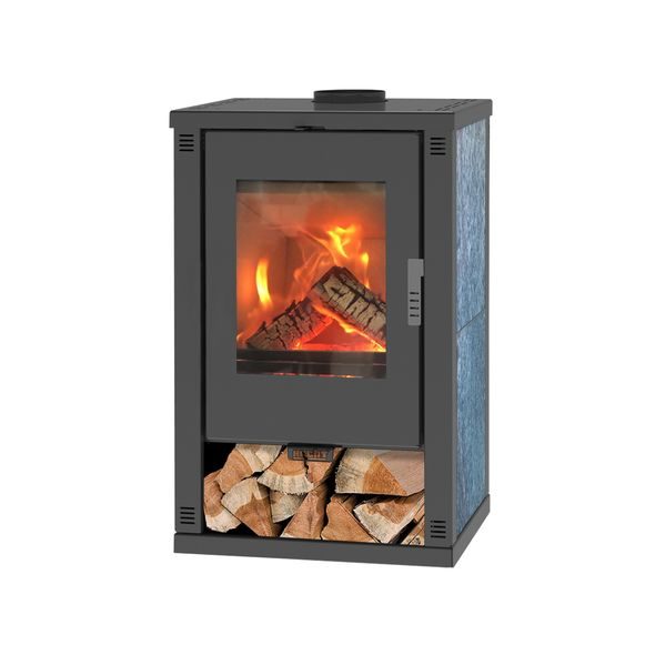 WOOD STOVES - HECHT HELIS GREY