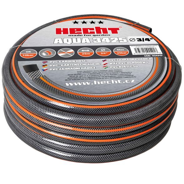 THREE-LAYER GARDEN HOSE - HECHT AQUA 3425