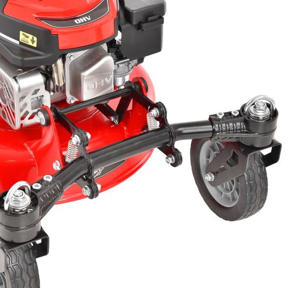 PETROL LAWN MOWER WITH SELF PROPELLED SYSTEM - HECHT 546 XR 5 IN 1