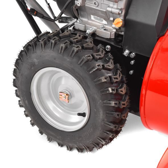 PETROL SNOW BLOWER WITH SELF PROPELLED SYSTEM - HECHT 9334 SQ