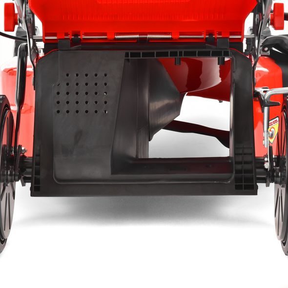 PETROL LAWN MOWER WITH SELF PROPELLED SYSTEM - HECHT 554 SX 5 IN 1