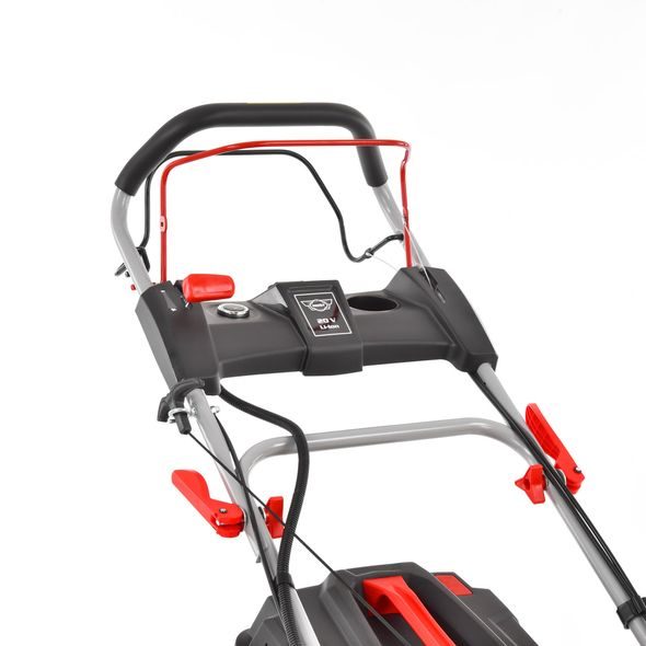 PETROL LAWN MOWER WITH SELF PROPELLED SYSTEM - HECHT 551 SXE 5 IN 1
