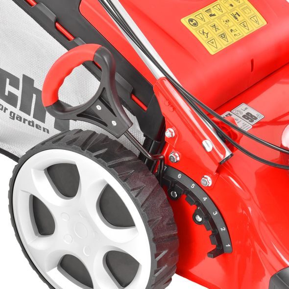 PETROL LAWN MOWER WITH SELF PROPELLED SYSTEM - HECHT 5534 SX 5 IN 1