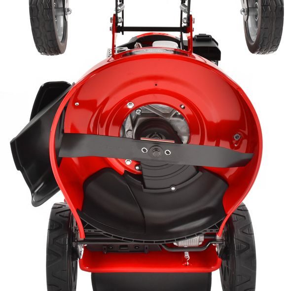 PETROL LAWN MOWER WITH SELF PROPELLED SYSTEM - HECHT 546 XR 5 IN 1